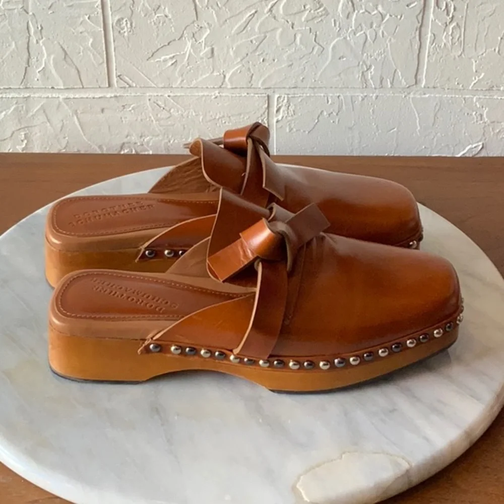 Dorothee Schumacher leather mules / clogs - Picture 4 of 14